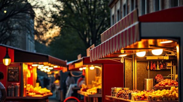 Top 5 food trucks à Châlons-en-Champagne pour soirées